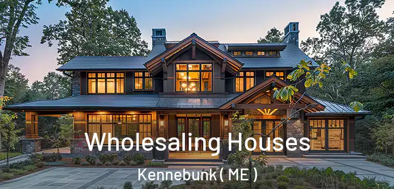  Wholesaling Houses Kennebunk ( ME )